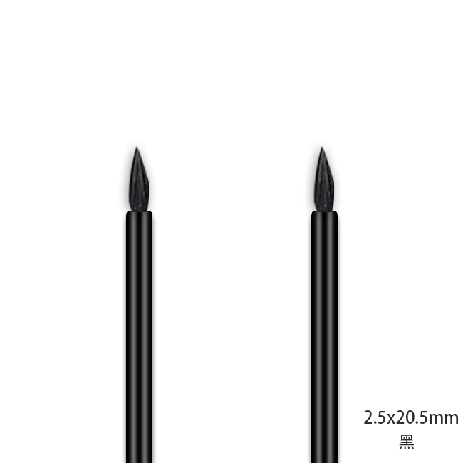 2.5*20.5mm-black Serum Brush